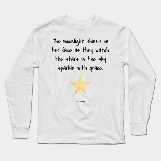 Moonlight Long Sleeve T-Shirt by Humblebird